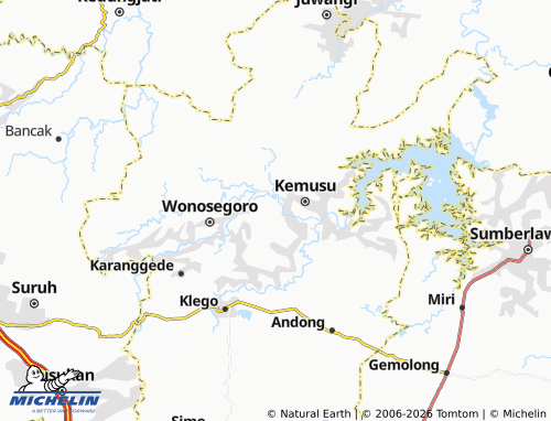 MICHELIN Lemahireng map - ViaMichelin