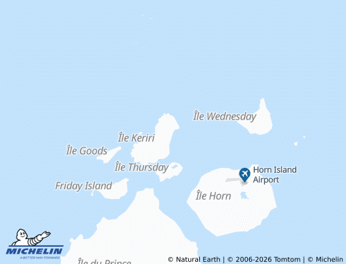 Mapa MICHELIN Hammond Island - ViaMichelin