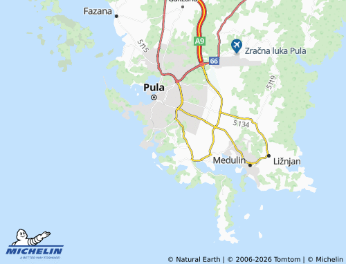Mapa MICHELIN Vintijan - ViaMichelin
