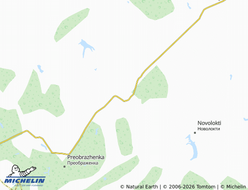 MICHELIN-Landkarte Gorevka - ViaMichelin