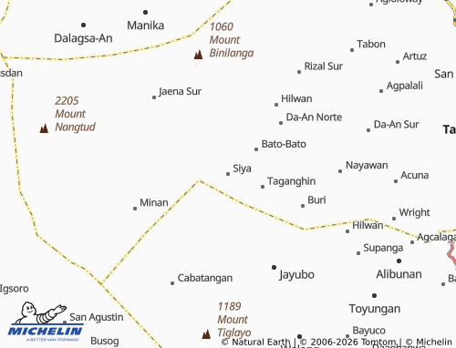MICHELIN Siya map - ViaMichelin