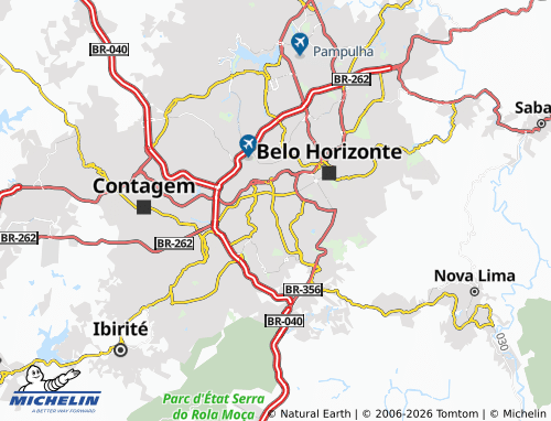 MICHELIN Nova Granada map - ViaMichelin