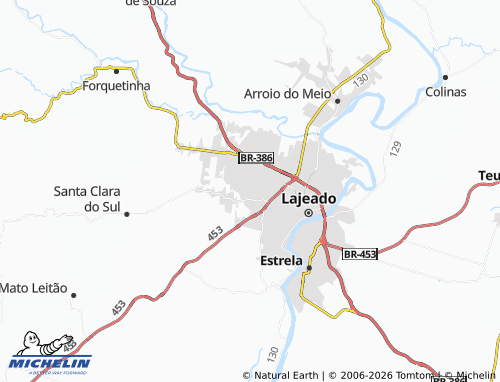 Mapa MICHELIN Moinhos d'Água - ViaMichelin