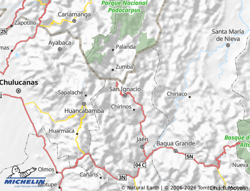 Mappa MICHELIN San Ignacio - ViaMichelin