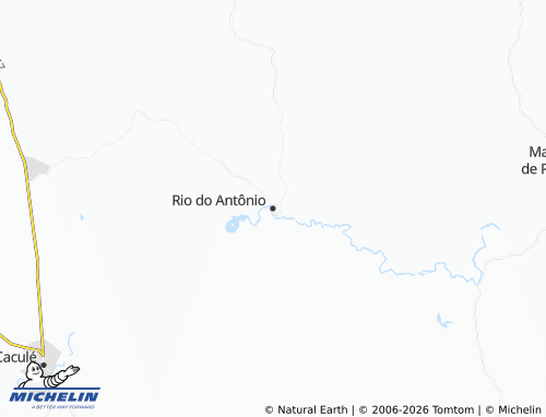 MICHELIN Rio do Antônio map - ViaMichelin