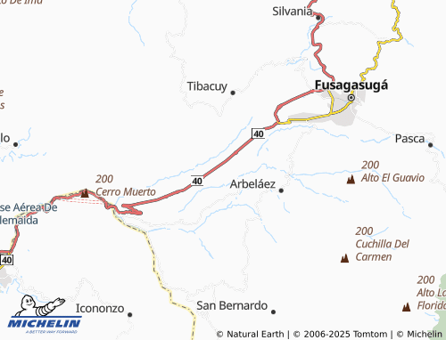 MICHELIN La Puerta map - ViaMichelin