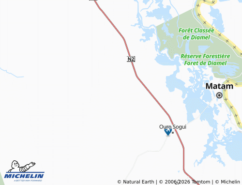 MICHELIN Fataniabé map - ViaMichelin