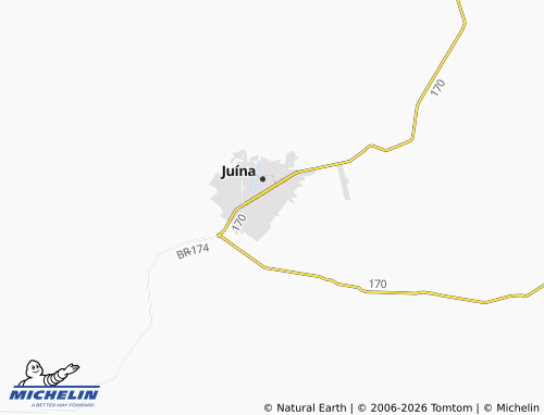 Mapa MICHELIN Palmiteira - ViaMichelin