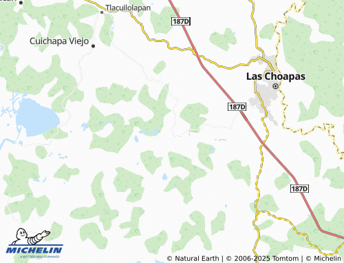 Mapa MICHELIN Ceiba Blanca - ViaMichelin