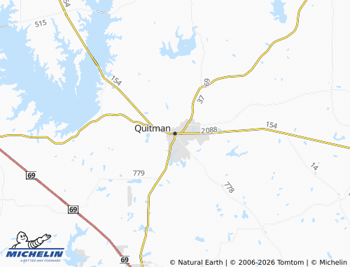 Mappa MICHELIN Quitman - ViaMichelin