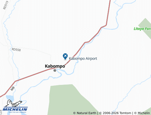 MICHELIN Mingeli map - ViaMichelin