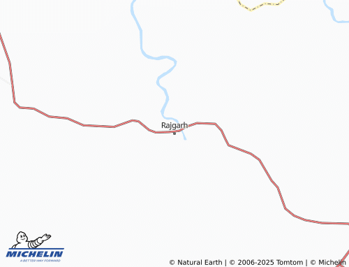 MICHELIN Rajgarh map - ViaMichelin