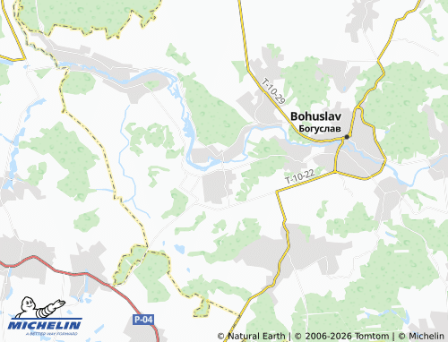 Mapa MICHELIN Dybyntsi - ViaMichelin