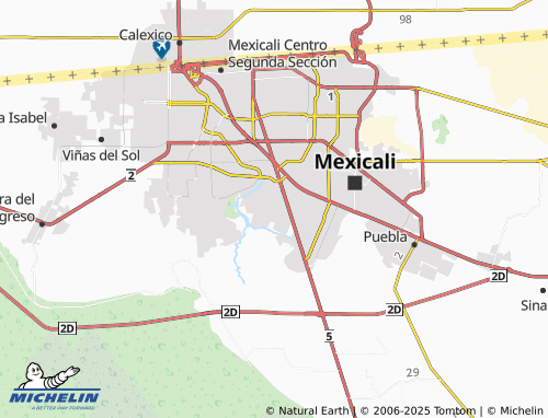 MICHELIN Jardines de Calafia map - ViaMichelin