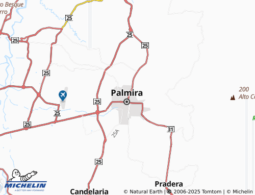 MICHELIN Urbanización Bosques de Morelia map - ViaMichelin