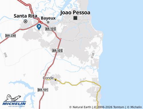 Mapa MICHELIN Gramame - ViaMichelin