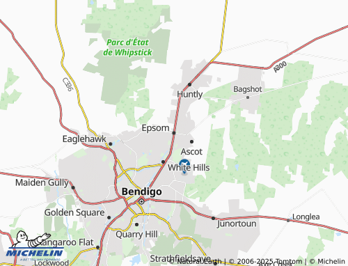MICHELIN Epsom map - ViaMichelin