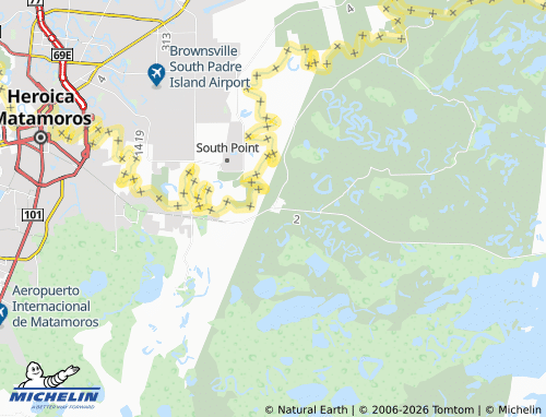 Mapa MICHELIN El Refugio - ViaMichelin