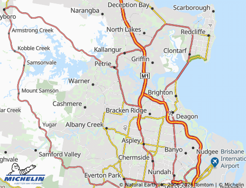 MICHELIN-Landkarte Strathpine - ViaMichelin