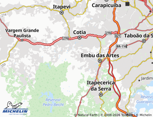 Mapa MICHELIN Parque São Leonardo - ViaMichelin