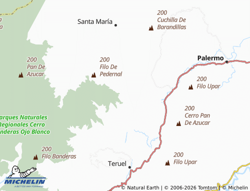 Carte MICHELIN Los Pinos - ViaMichelin