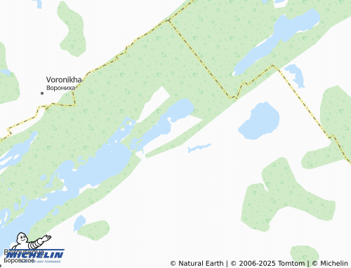 MICHELIN Serebrennikovo map - ViaMichelin