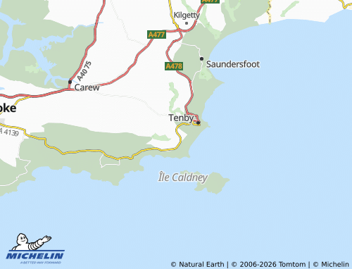Mappa MICHELIN Penally - ViaMichelin