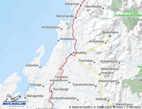 MICHELIN-Landkarte Antsohihy - ViaMichelin