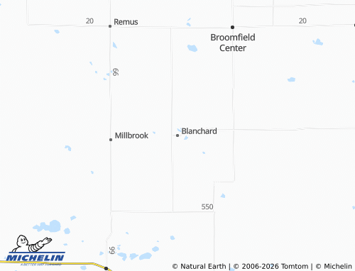 Mappa MICHELIN Blanchard - ViaMichelin