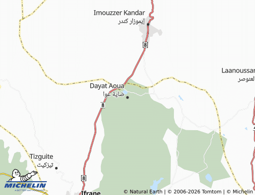 MICHELIN Dayah Awa map - ViaMichelin