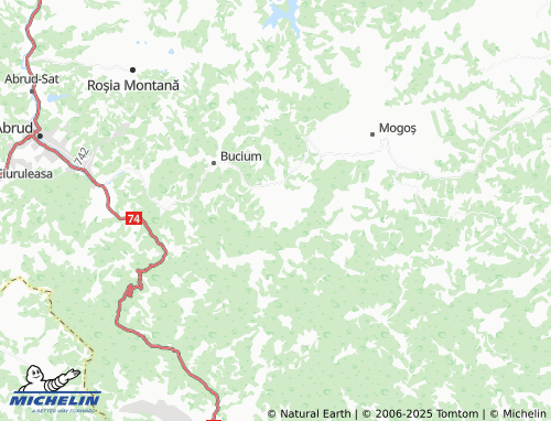 MICHELIN Poieni map - ViaMichelin