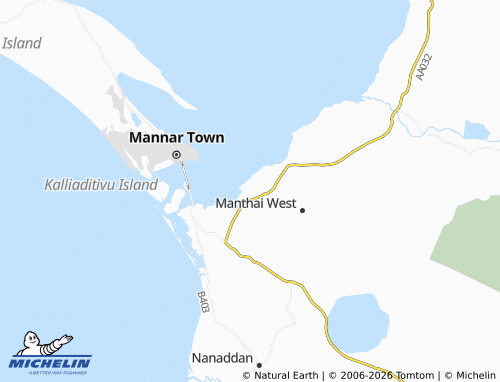 Mapa MICHELIN Thiruketheeswaram - ViaMichelin