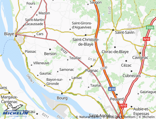 Carte MICHELIN Fontarabie - ViaMichelin