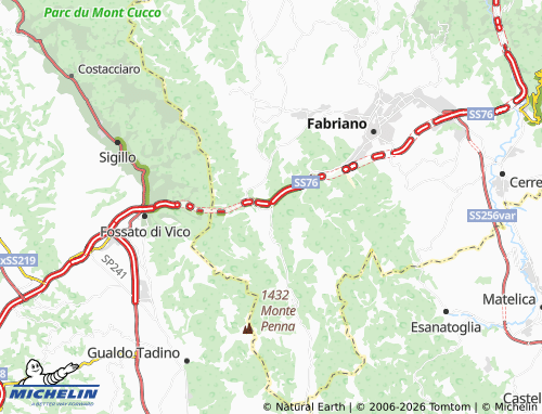 Kaart MICHELIN Cancelli - ViaMichelin