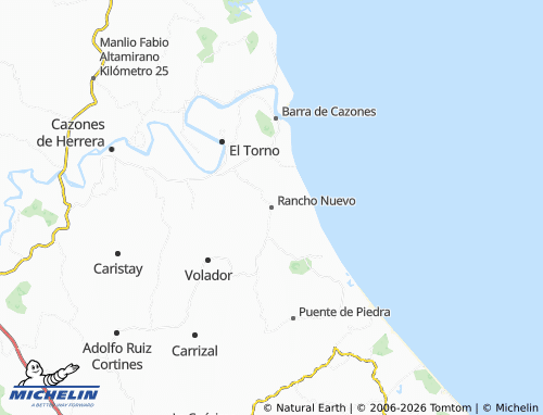 Mapa MICHELIN Rancho Nuevo - ViaMichelin