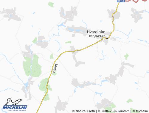 MICHELIN-Landkarte Khmelivka - ViaMichelin