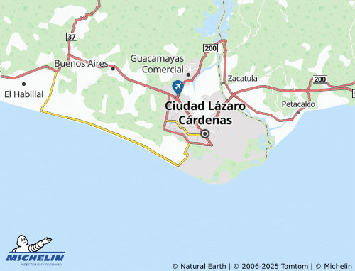 MICHELIN Rivera del Río map - ViaMichelin