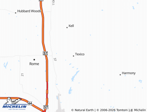 Carte MICHELIN Texico - ViaMichelin
