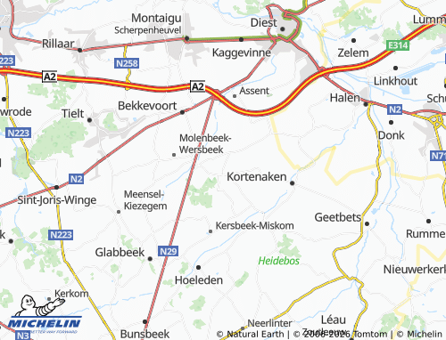 Mapa MICHELIN Waanrode - ViaMichelin