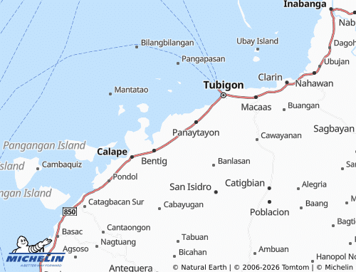 MICHELIN Mandaug map - ViaMichelin