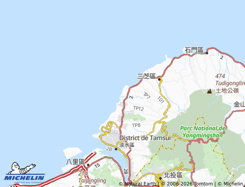 Mappa MICHELIN liu kuai cuo - ViaMichelin