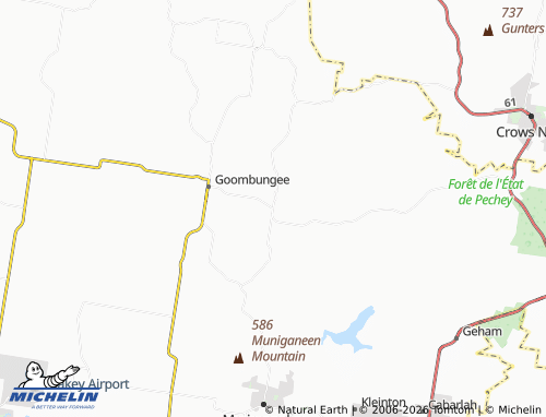 Mapa MICHELIN Douglas - ViaMichelin