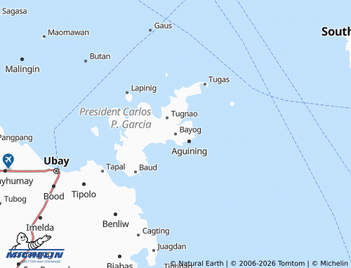 Mappa MICHELIN Bayog - ViaMichelin