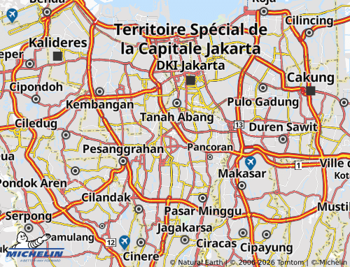 Mapa MICHELIN Senayan - ViaMichelin