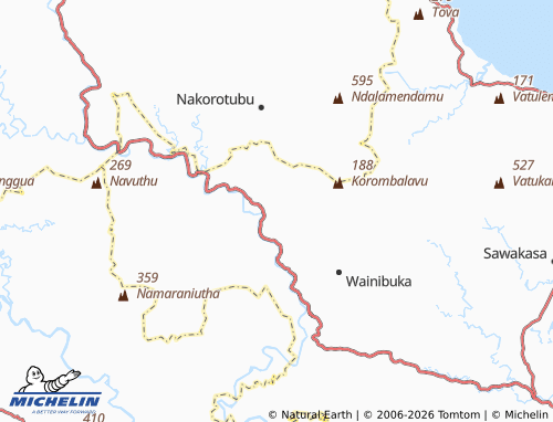 MICHELIN Nasaimbitu map - ViaMichelin