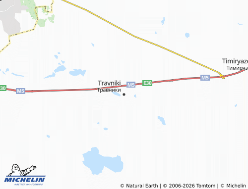 MICHELIN-Landkarte Travniki - ViaMichelin