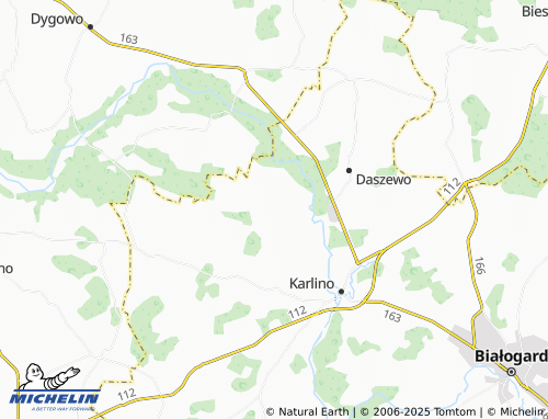 Mapa MICHELIN Lubiechowo - ViaMichelin