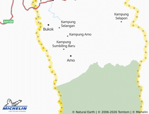Mappa MICHELIN Kampung Batang Duri - ViaMichelin