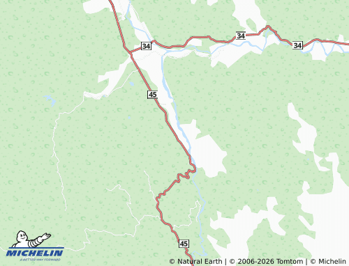 Mapa MICHELIN El Banco - ViaMichelin