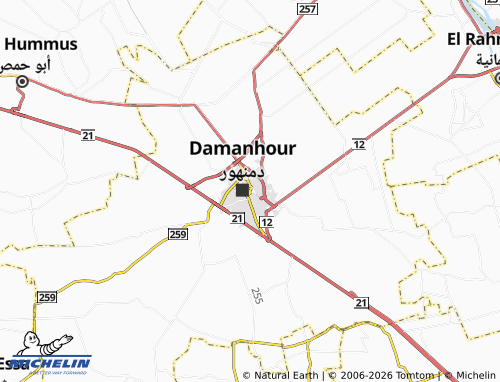 MICHELIN Kortasa map - ViaMichelin